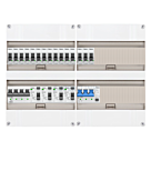 3F groepenkast 48M met 15 groepen+PV20-4P