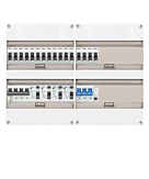 3F groepenkast 48M met 16 groepen+PV20-4P