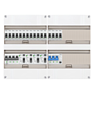 3F groepenkast 48M met 16 groepen+PV20-4P