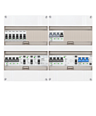 3F groepenkast 48M met 6 groepen+KR+AF+PV20-4P+BT