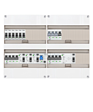 3F groepenkast 48M met 6 groepen+KR+AF+PV20-2P