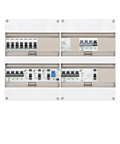 3F groepenkast 48M met 7 groepen+KR+AF+PV20-2P+BT