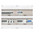 3F groepenkast 48M met 7 groepen+Kook+KR+AF+PV20-4P