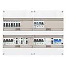 3F groepenkast 48M met 7 groepen+KR+AF+PV20-4P