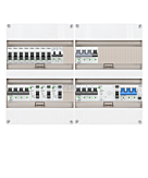 3F groepenkast 48M met 8 groepen+Kook+KR+AF+PV20-4P