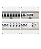 3F groepenkast 48M met 13 groepen+Kook+KR+AF+PV16-2P