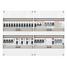 3F groepenkast 48M met 13 groepen+Kook+KR+AF+PV16-4P+BT