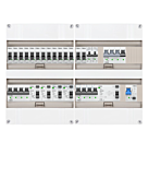 3F groepenkast 48M met 14 groepen+Kook+KR+AF+PV20-2P