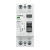 Iskra Aardlekschakelaar 1F+N 25A 100mA Type F 