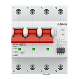 Iskra Aardlekautomaat 3F+N 10A 300mA B Type A 10kA