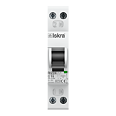 Installatieautomaat Iskra 1 polig + nul 16A C 6kA KEMA-KEUR