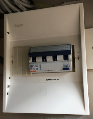 onderverdeler aansluiten onderverdeler voor zonnepanelen